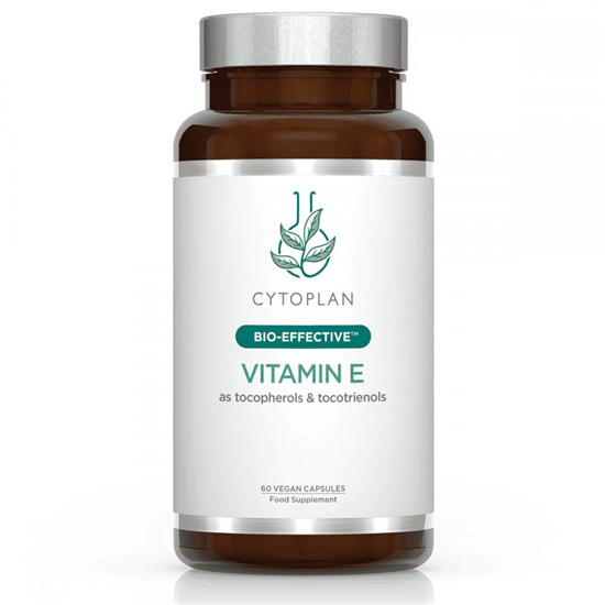 Vitamin E (as tocopherols & tocotrienols)  60's
