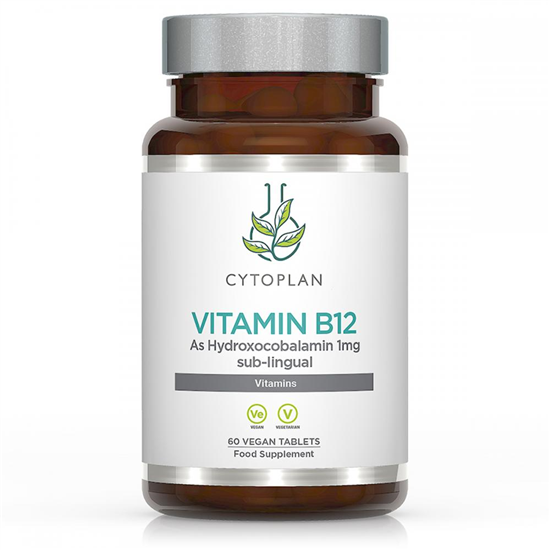 Vitamin B12 (as Hydroxycobalamin) Sub-lingual 1mg 60's