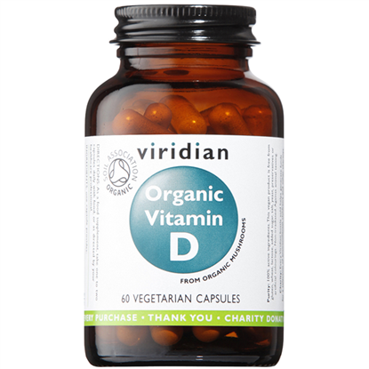 Organic Vitamin D 400iu 60's
