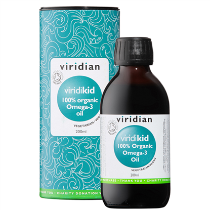 ViridiKid 100% Organic Omega 3 Oil 200ml
