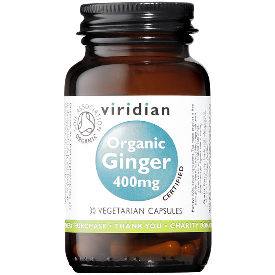 Organic Ginger 400mg 30's