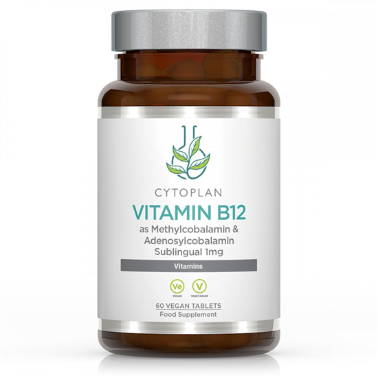 Vitamin B12 as Methylcobalamin & Adenosylcobalamin Sub-lingual 60's