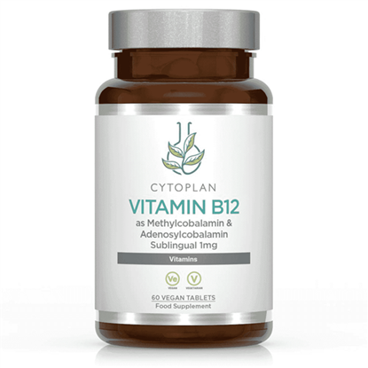 Vitamin B12 as Methylcobalamin & Adenosylcobalamin Sub-lingual 60's