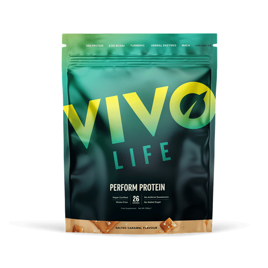 Perform Raw Plant Protein & BCAA Salted Maca Caramel 988g