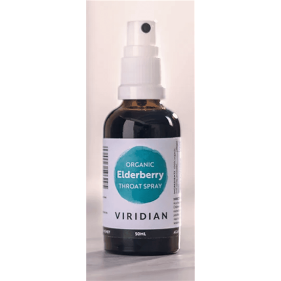 Organic Elderberry Throat Spray 50ml